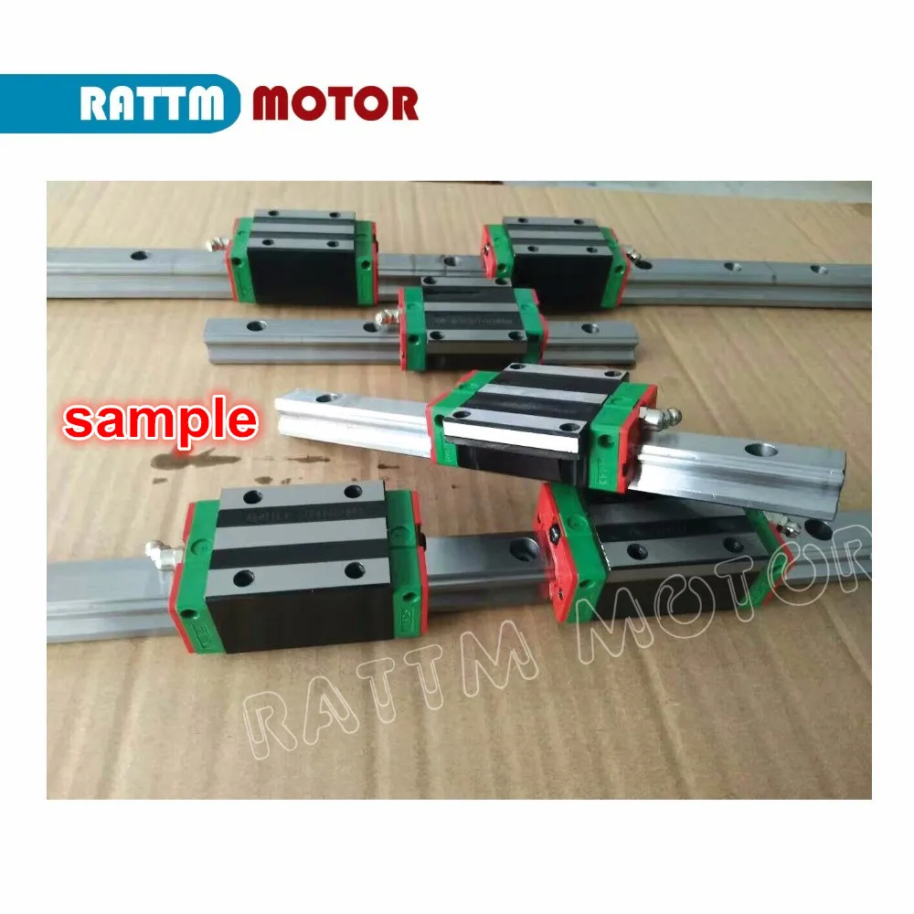 Imagem -02 - Trilhos de Guia Linear Quadrados L1500 mm & Peças Ballscrew Sfu2005-1500 mm Parafuso da Esfera com Porca & Conjunto bk B15 & Acoplamento para Cnc de Peças