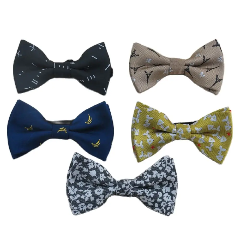 

Latest fashion cute nifty children bowtie pattern such as fishbone towers tide spicy mom's favorite little bow tie