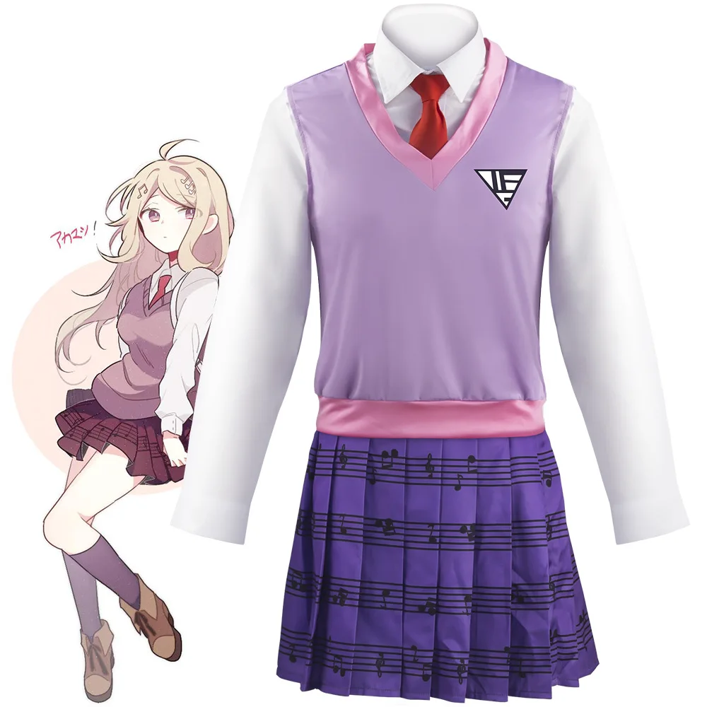 

Danganronpa V3: Killing Harmony Akamatsu Kaede cosplay costume Shinguji Korekiyo anime cosplay kakegurui