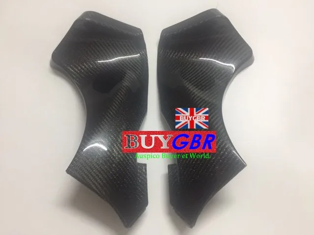 For KAWASAKI ZX-6R 636 2005 2006 ZX6R 05 06 Left + Right Sides Ventilation Tube Motorcycle Real Carbon Ciber high quality