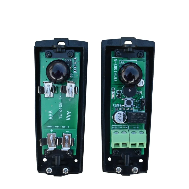 10m battery power Safety beam photocell for sliding gate opener,garage door opener infrared sensor