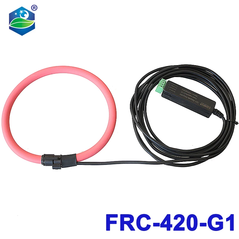 

China manufacturer Input 3000A FRC-420-G1 flexible rogowski coil with G1 integrator output 333mV split core current transformer