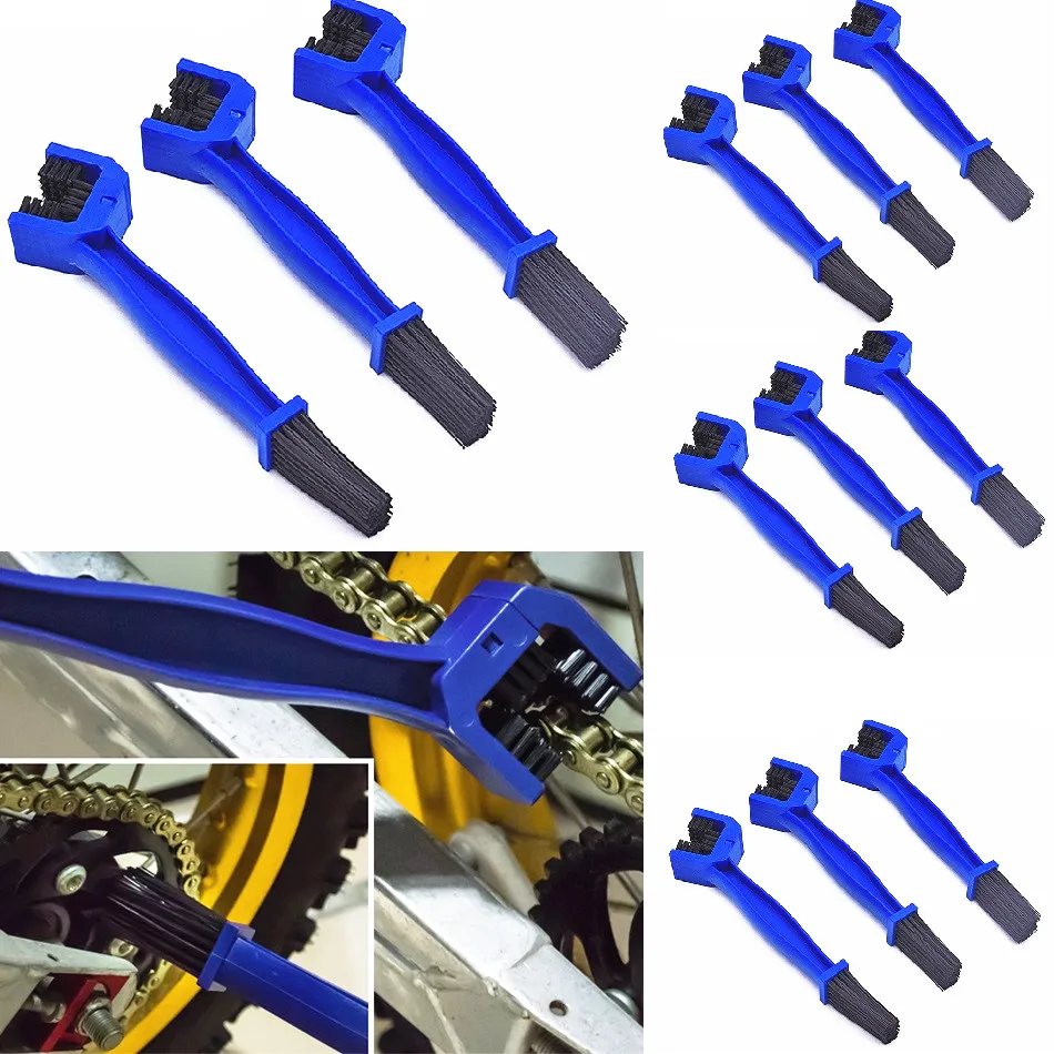 

Road mountain bike chain cleaning brush Motorcycle flywheel brush tooth tray tooth blade cleaning brush tool