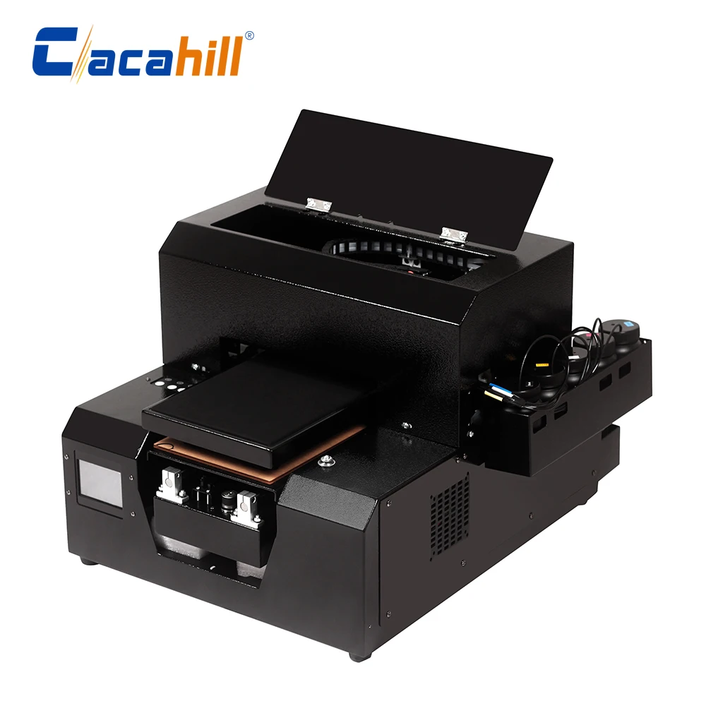 miniprinter customized pattern printing equipment upgrade touch panel design for gift box/business card/stationery box printing