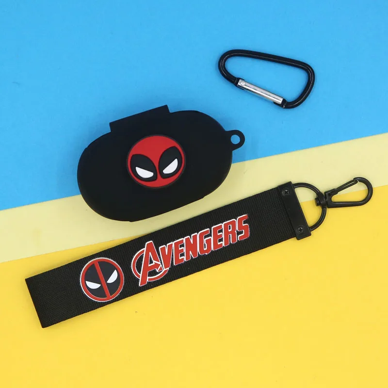 Disney Oortelefoon Hoesje Voor Samsung Galaxy Buds/Buds + Siliconen Draadloze Bluetooth Oortelefoon Hoes Shell Oplader Box Met Lanyard