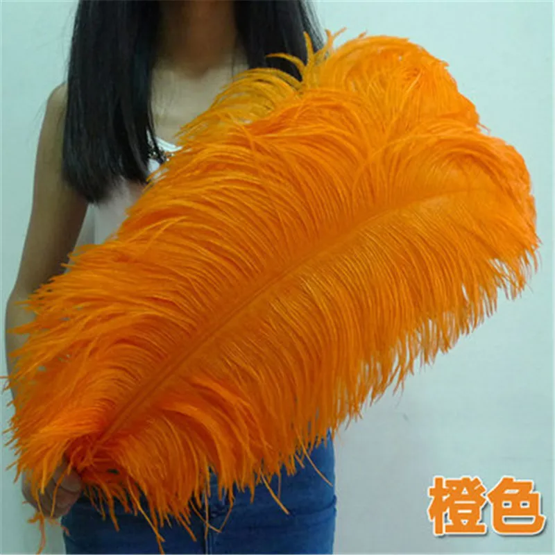 The New 50pcs/lot High Quality Ostrich Feather 60-65cm/24-26inches Carnival Craft Dancers Party Wedding Feather for Crafts