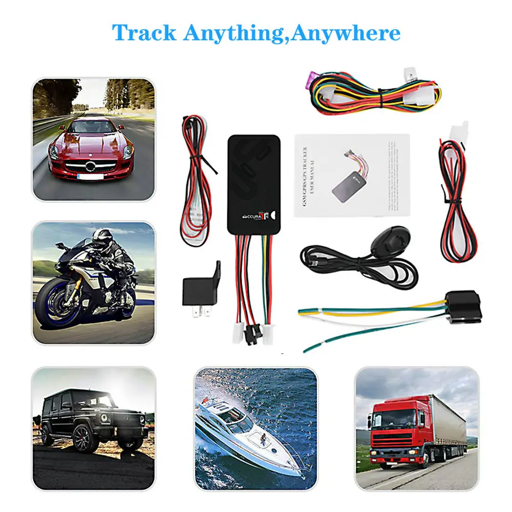 GT06 Car GPS Tracker SMS GSM GPRS Vehicle Tracking Device Monitor Locator Smallest Gps Tracking Device For Free Shipping