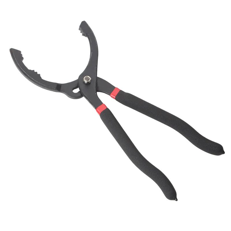 Long Handle Grip Oil Filter Pliers Universal Adjustable Oil Filter Wrench for Motorcycle manual Auto Truck hand tools