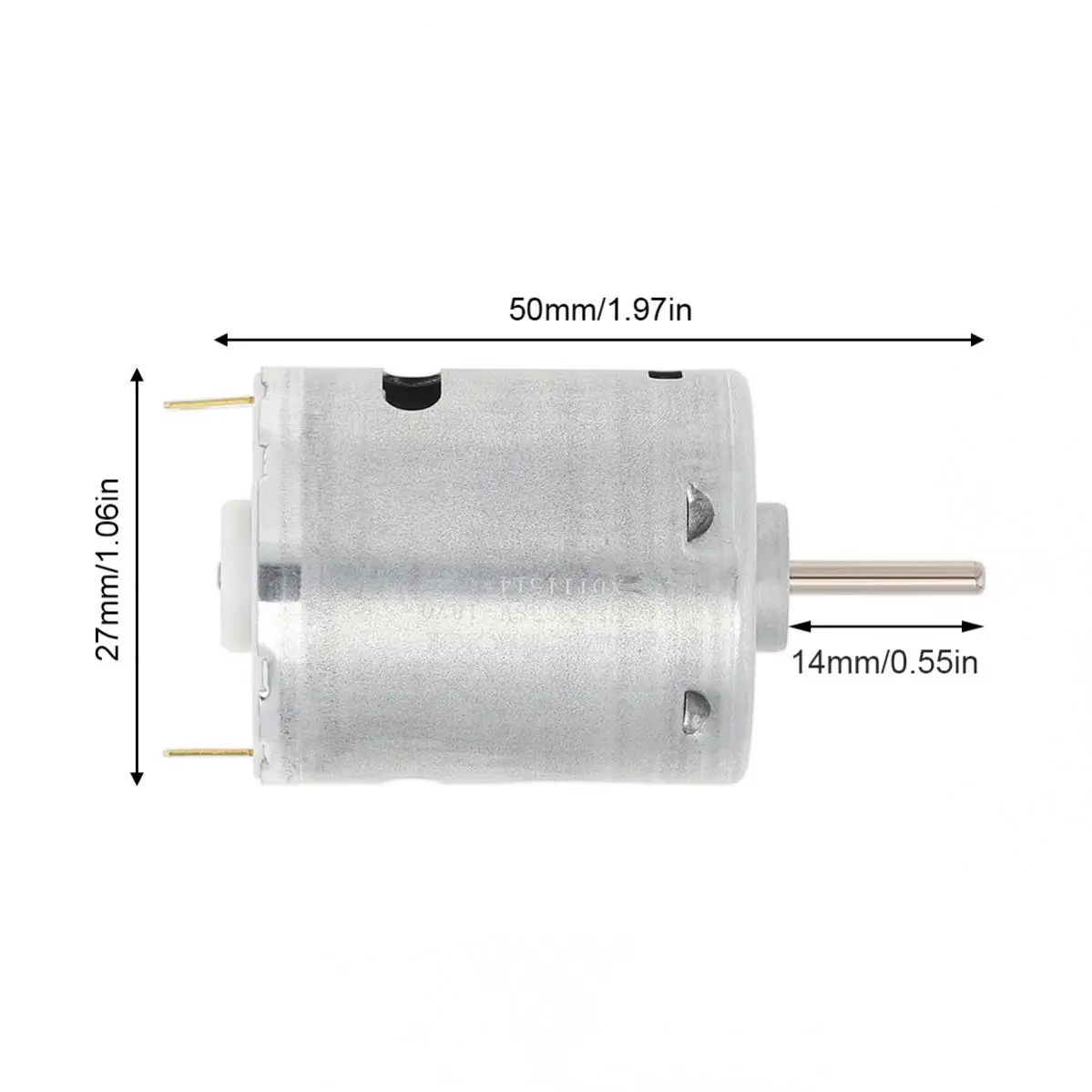 RS365SV DC 6-24V 19800RPM High Speed DC Motor for Hair Dryer with Carbon Brush