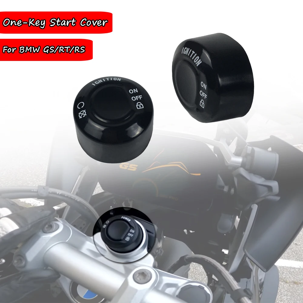 Motorcycle One-key Start Switch Cover Cap Protector For BMW R1250GS LC ADV R1250R R1250RS R1250RT F900R F850GS F750GS Adventure