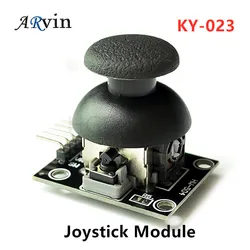 2pcs/lot For Arduino Dual-axis XY Joystick Module Higher Quality PS2 Joystick Control Lever Sensor KY-023 Rated 4.9 /5