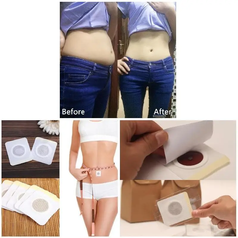 2019 Hot selling Slimming Paste Stickers Skinny Waist Belly Fat Burning Patch Chinese Medicine Slimming Patch AC