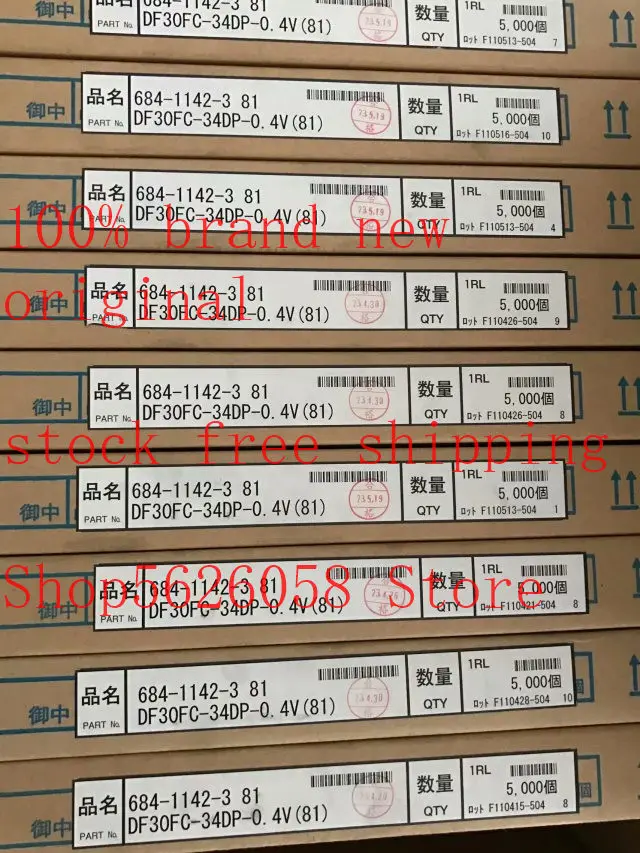 10PCS/LOT DF30FC-34DP-0.4V DF30FC-34DP-0.4V(81) SMD 100% new original