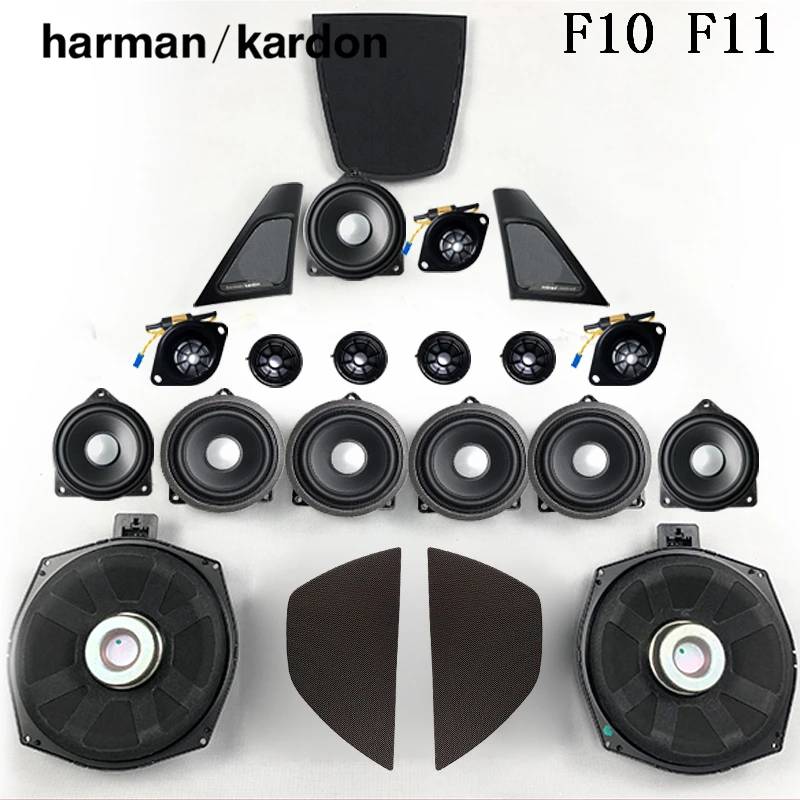 Róg dla BMW F10 F11 5 Series wysokiej jakości głośnik Audio pokrywa wzmacniacz mocy głośnik wysokotonowy głośniki z subwooferem