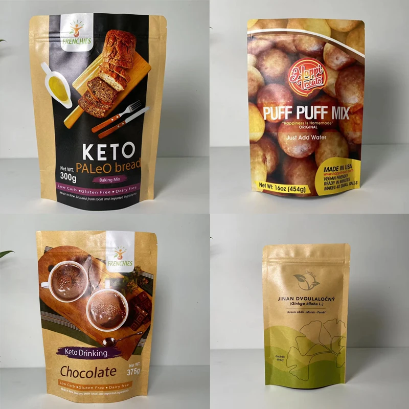 High Quality Printable Self Logo Printing Packaging Gift Bag Can Be Customized image 3