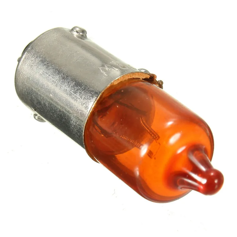 4pcs/lot 12V 21W Amber Universal Auto Motor Motorbike Scooter Mini Miniature Indicator Light Bulbs Support Dropshipping