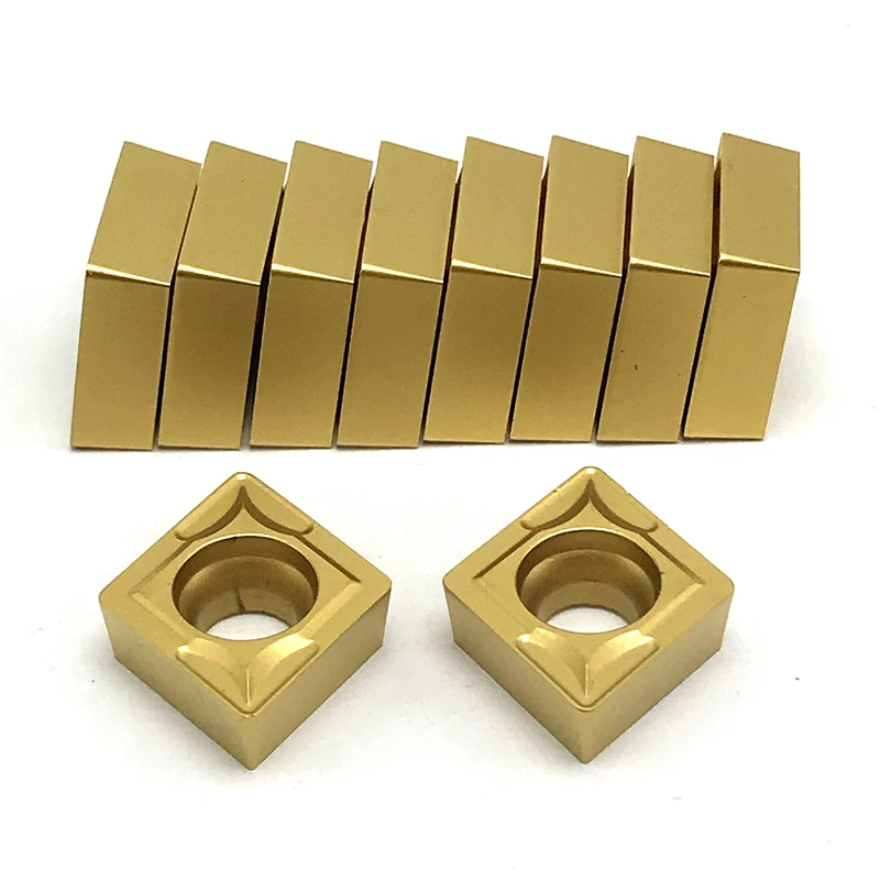 Cacbua Lắp CCMT120408 VP15TF Kim Loại Bên Ngoài Dụng Cụ Xoay Hợp Kim Cứng CNC Lắp CCMT 120408 Biến Dụng Cụ Cắt Máy Tiện