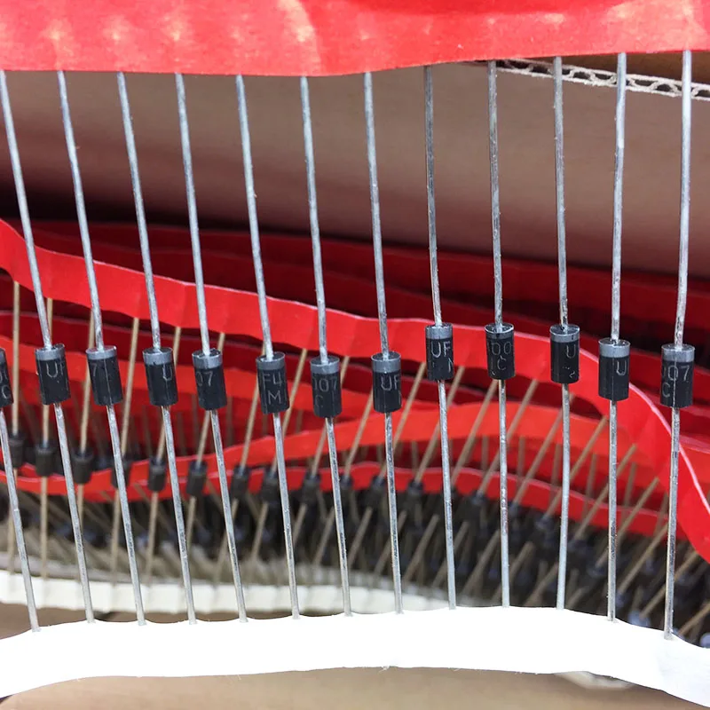 100PCS/lot UF4007 1A/1000v 4007 DO