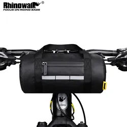 Rhinowalk 2023 Bicycle Bag Frame Front Tube Cycling Bag Waterproof Handlebar Bag Large Capacity MTB Pack Bike Accessories Tool