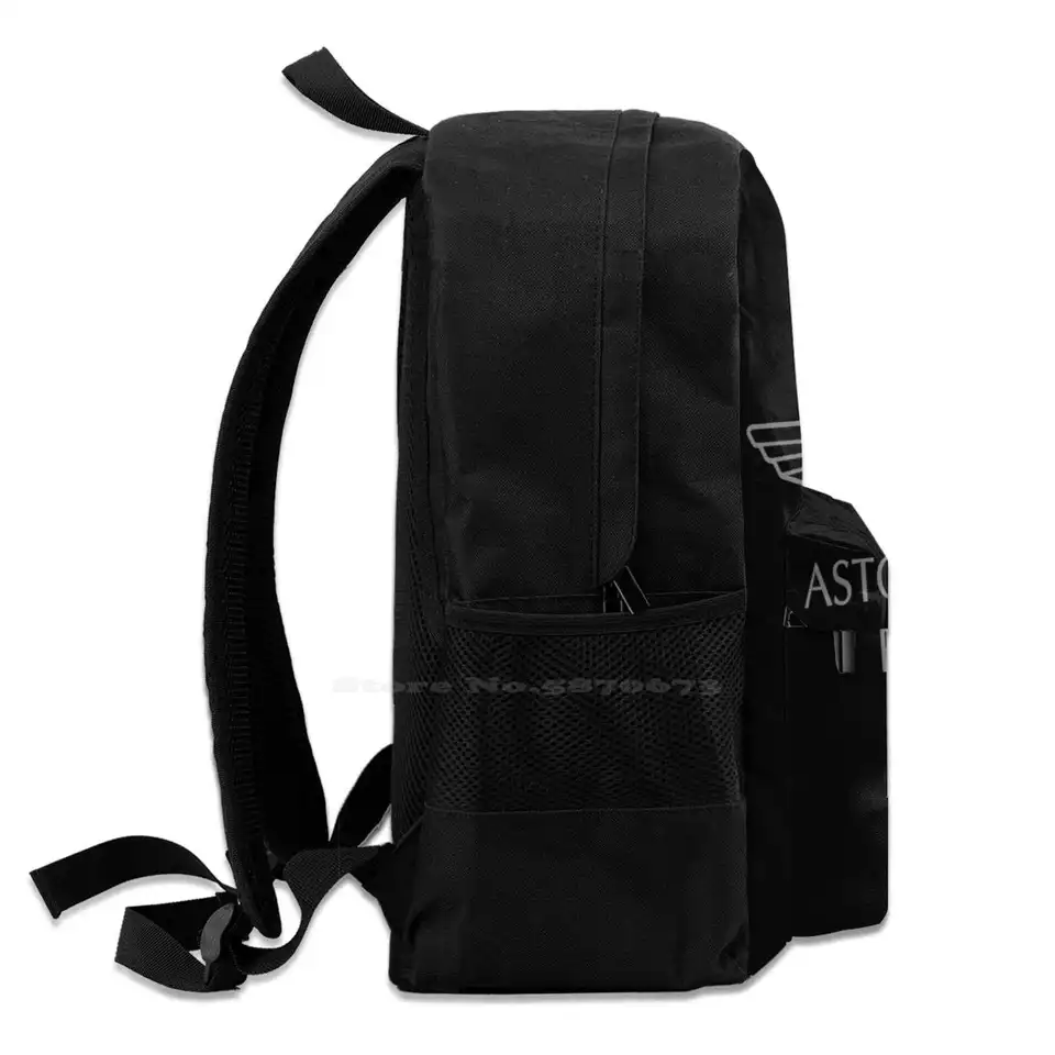 Car-Martin Racing Logo Amr Backpack For Student School Laptop