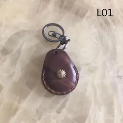 125Khz RFID Access Control 13.56Mhz Leather Tags Token Keychain Cover Card Sets Protection ID IC Keyfob holder package bag