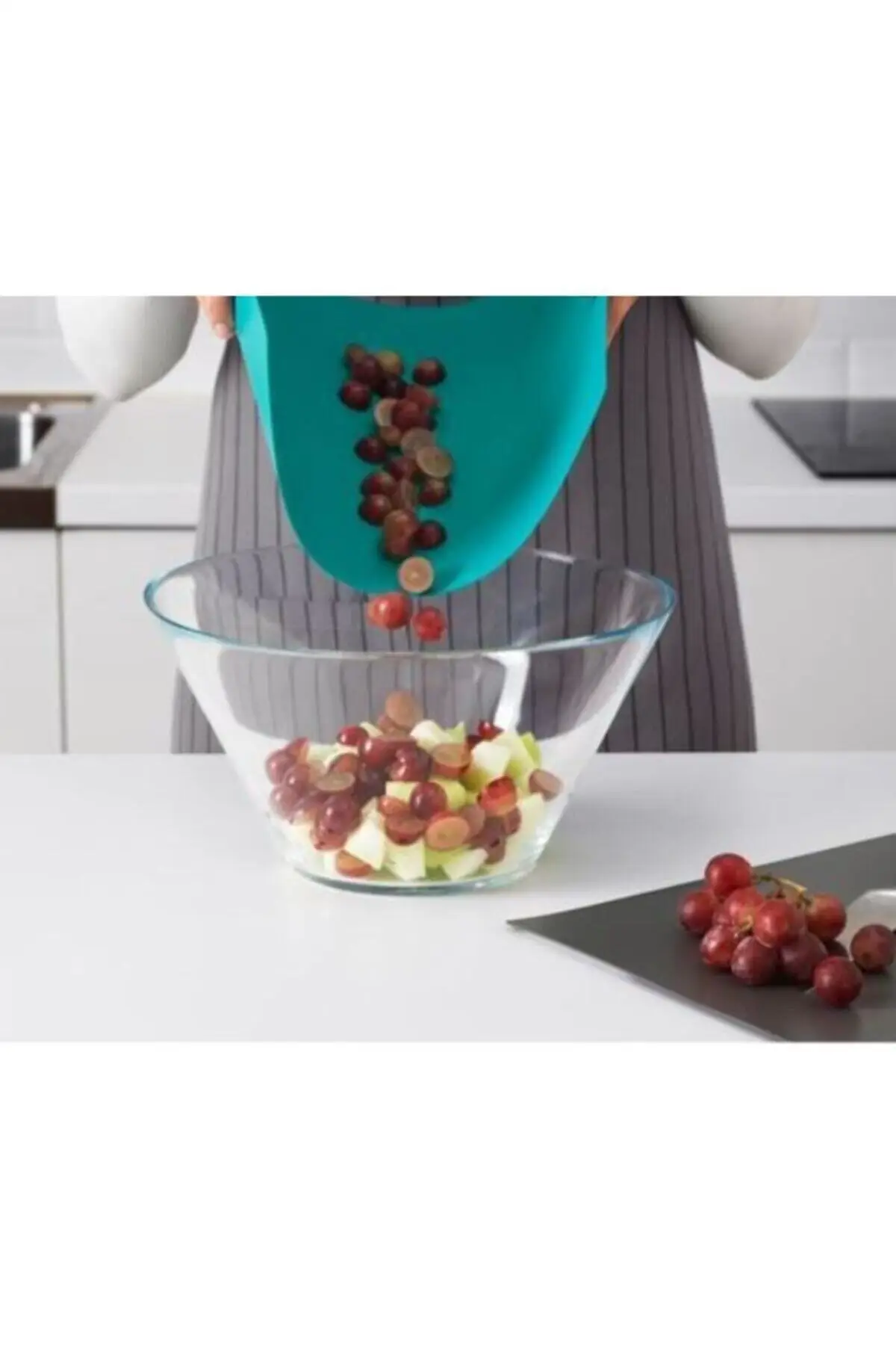 단단한 플라스틱 finfördeli 유연한 도마-2 개-28x36 cm