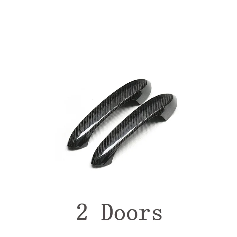For BMW 1 3 5 6 8 series X3 iX3 X4 X4M X5 G05 X7 G07 Z4 G29 M5 Car carbon fiber door handle sticker Door handle decoration
