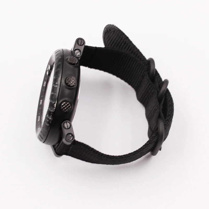 Watch accessories for suunto core all blac core nylon strap outdoor mountaineering strap waterproof nylon watch strap