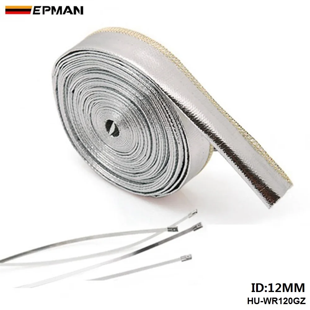 Heat Shield Sleeve Insulated Wire Hose Cover Wrap Loom Tube 12mm*10 meter For Toyota Starlet EP91 HU-WR120GZ