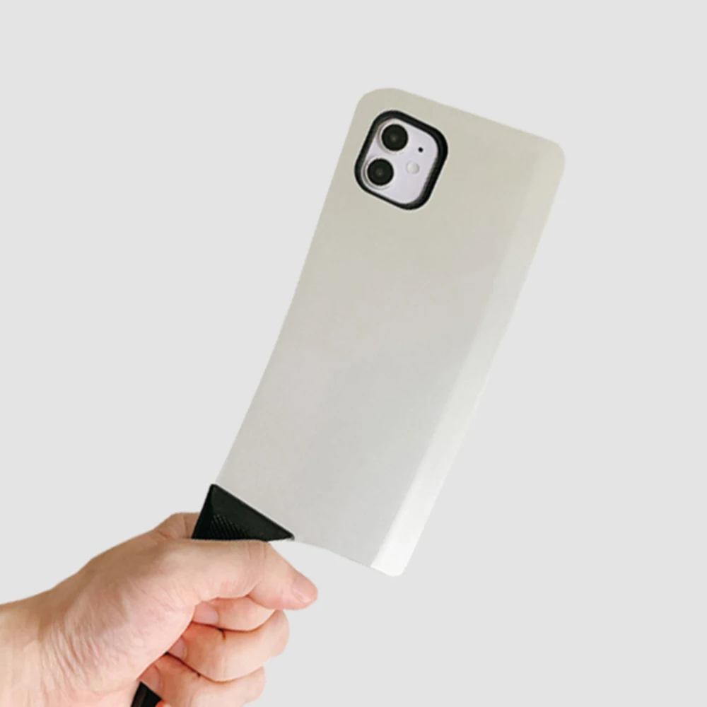 Funny Kitchen knife Shaped Phone Case For iPhone 11 Pro XS Max XR X 6 6S 7 8 Plus SE 2020 Creativity Silicone Soft Novelty Cover