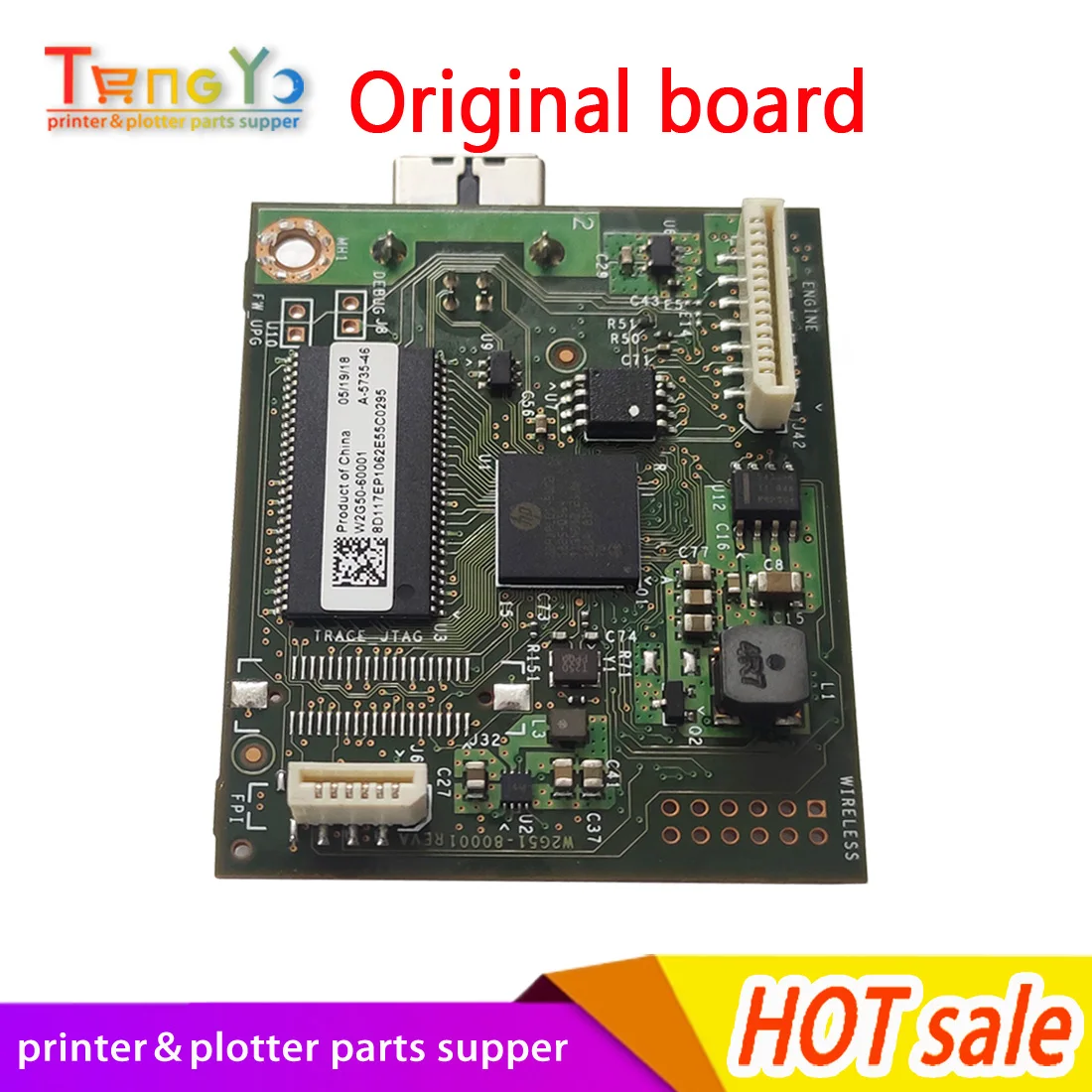 Original LaserJet W2G50-60001 W2G51-60001 Formatter Board For HP LaserJe M15W 15W 15A Mainboard Motherboard  printer parts