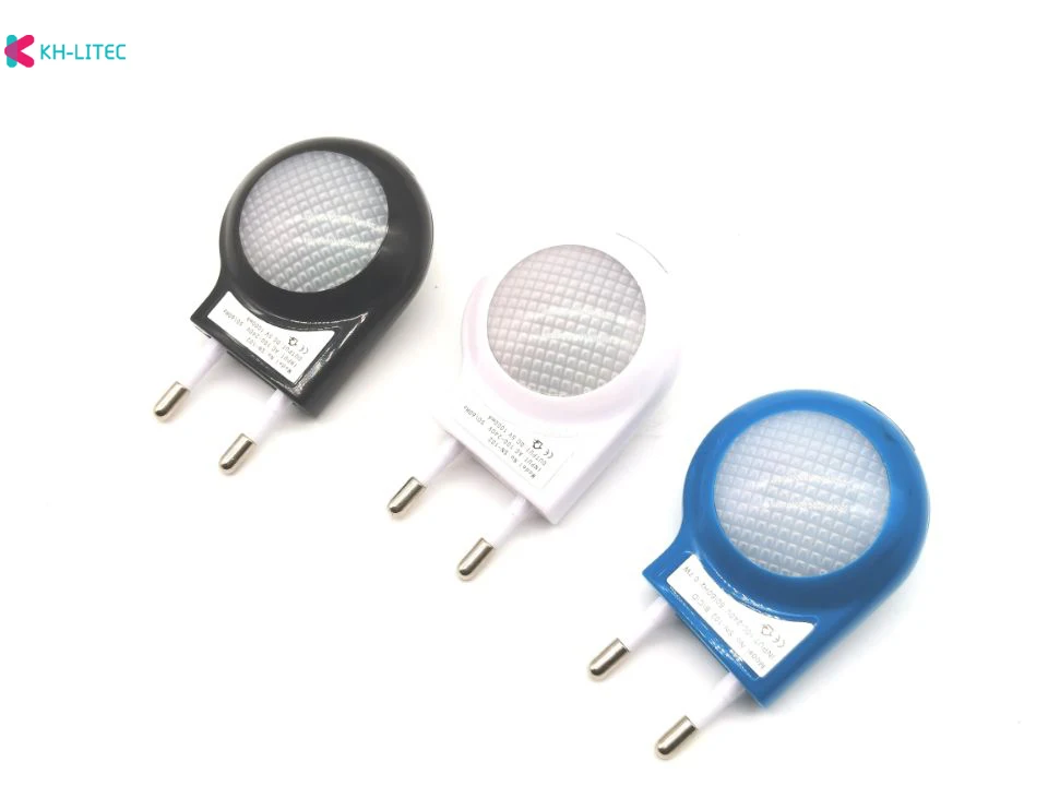 Mini LED Snail Night Light, Auto Lâmpada, Built-in Light Sensor Control, Lâmpada de parede para o bebê, Kids Bedroom, EU, US Plug