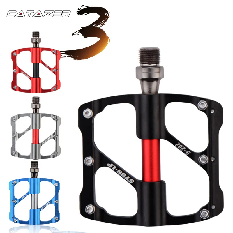 

Велосипедная педаль, 3 подшипника, Нескользящие, ультралегкие, с ЧПУ, для горных велосипедов, велосипедные аксессуары