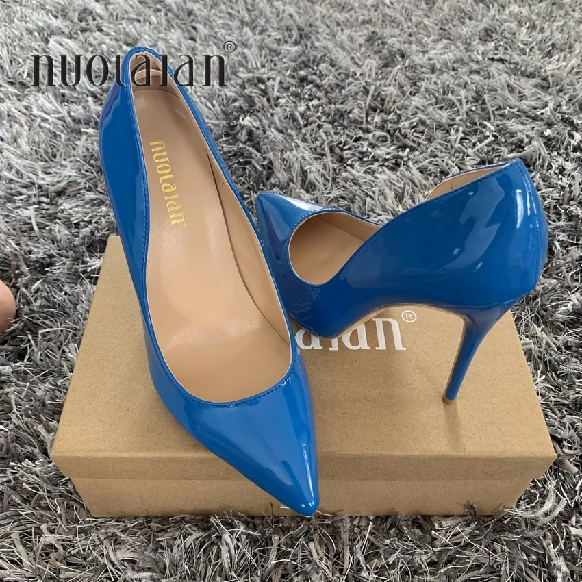 2019 Brand fashion women pumps high heel shoes for women sexy pointed toe high heels party wedding shoes woman 12cm/10cm/8cm