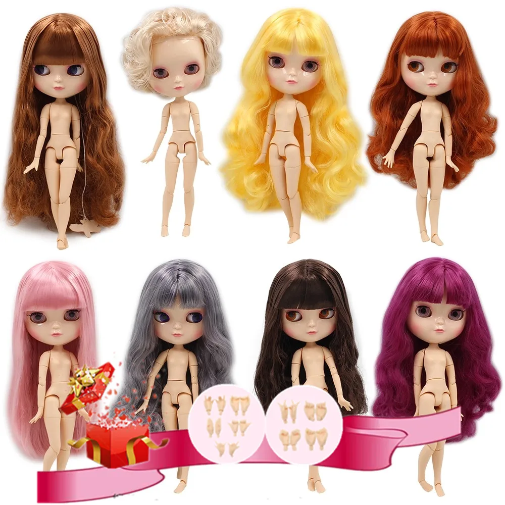 

ICY DBS 1/6 30cm doll joint body extra gift hand setAB high quality special offer with makeup toy doll