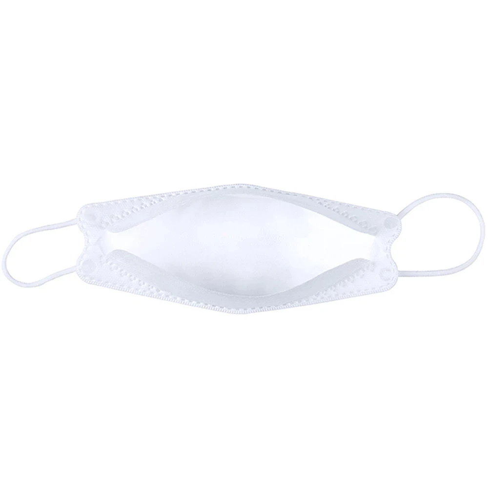 LAIANZHI KN95 Masks CE Mascarillas Fish Shape Breathable Ear Wear Respirator Anti-Dust Mouth Mask Protective White Masks