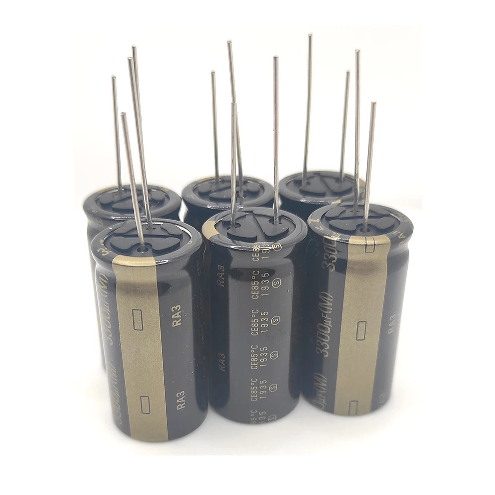 2pcs-20pcs/Lots ELNA RA3 85℃ 50V 3300uF 18x35.5mm Pitch 7.5mm 3300uF/50V HIFI Fever Audio Electrolytic Capacitors