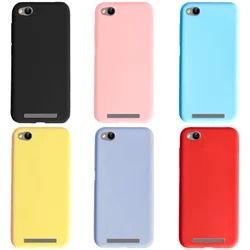 Candy Color Silicone Case For Xiaomi Redmi 4A Phone Case 5.0