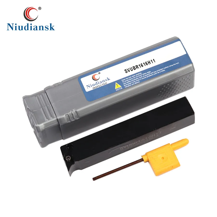 SVUBR1616H11ผู้ถือเครื่องมือหมุนภายนอก SVUBR1616H16 SVUBR2020K11 K16 SVUBR2525M16 SVUBL 16 25มม.20มม.เครื่องกลึง CNC ตัด Arbor