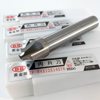 BB Corner Rounding End Mill HSS R Angle Fillet Radius Quarter Circle Cutter 2&4 Flute Inch Machine Tool R1 R2 R3 R4 R5 R20