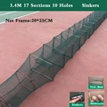 3,4 m 17 Abschnitte