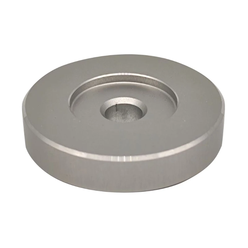 Adaptateur de plateau tournant en aluminium pour disque vinyle de 7 pouces, technique SL1200 Ser 45 RPM argent