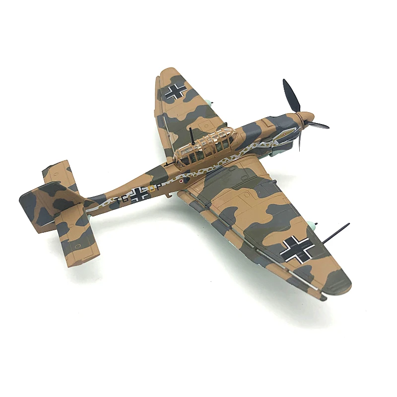 1/72 Junkers Ju-87 Stuka Bomber Metal  Airplane WWII Diecast Model