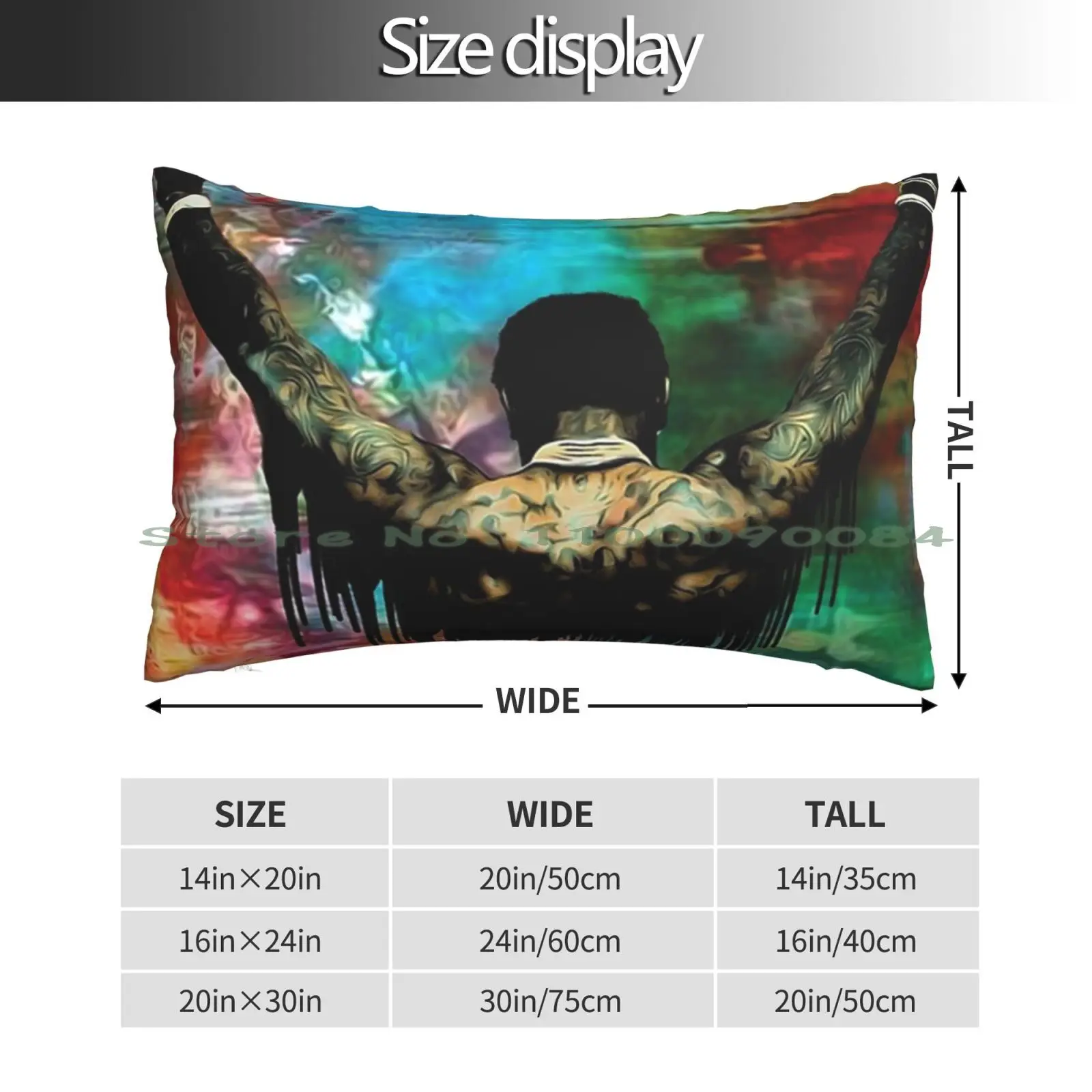 Art Pillow Case 20x30 50*75 Sofa Bedroom Water Pool Summer Hot Reflect Ridge H2o Aqua California Long Rectangle Pillowcover