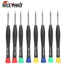 NICEYARD 8Pcs/Set Magnetic Screwdriver Set Maintenance Tools Precision Screw Driver Phone Repair Tool For Clock Watch Repair