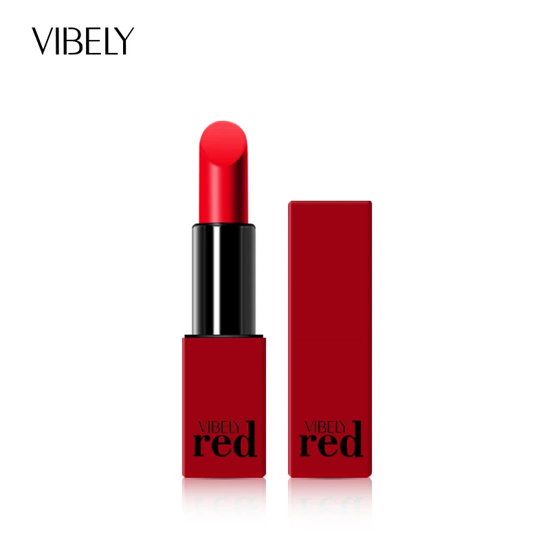 Novo melhor china vermelho veludo matte batom pigmento à prova dwaterproof água batom longa duração cor labial bálsamo maquiagem lábios vermelho nunca desaparecer