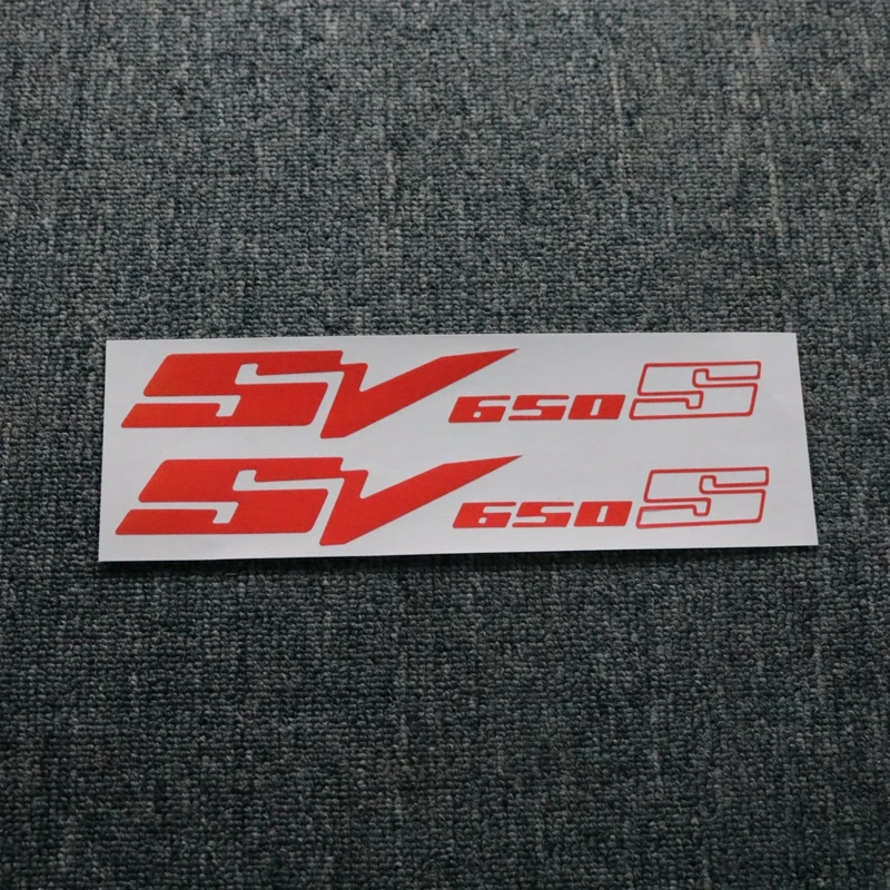 

New Motorcycle Stickers Body Reflective Waterproof Body fuel tank logo sticker Kit For Suzuki SV650 SV650S SV650X sign decal