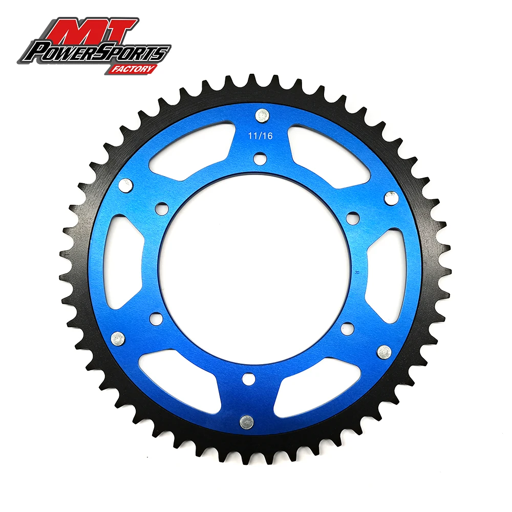 For Yamaha WR/YZ/YZF Honda XR Off Road Motorcycle Rear Race Chain Sprocket Of MTX Aluminium Alloy Modification Accessories