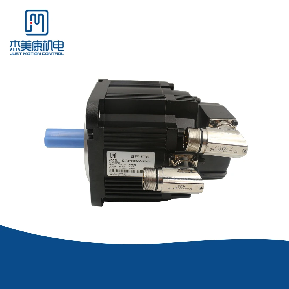 

JMC 1.5KW 220V 7.5NM High Torque 2000RPM 130MM JASM Series AC Servo Motor & Driver Kit with 23BIT Encoder for CNC Machine