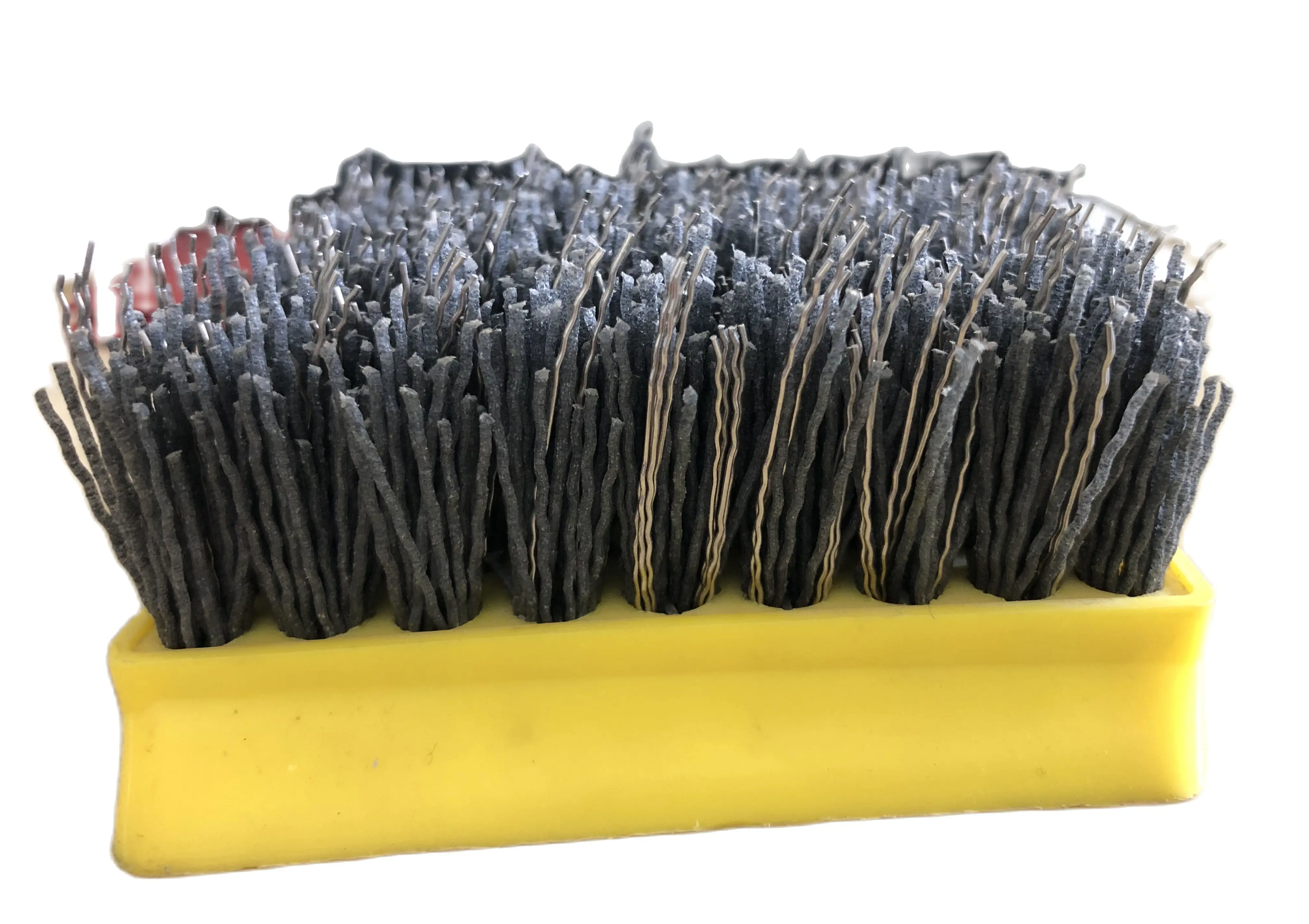 Brosse Abrasive Antique en diamant composé, avec fil d'acier, pour le polissage et le nettoyage de la pierre, du marbre et du granit